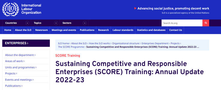 Leverage SCORE项目实践入选《SCORE项目培训2022年至2023年年度更新》