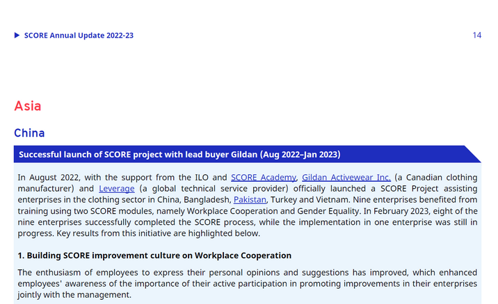 Leverage SCORE项目实践入选《SCORE项目培训2022年至2023年年度更新》