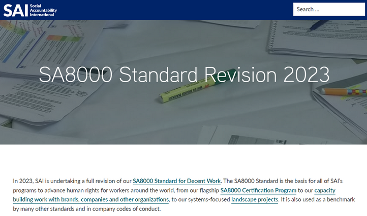 Leverage获SAAS更新版SA8000认可证书 Leverage获SAAS更新版SA8000认可证书