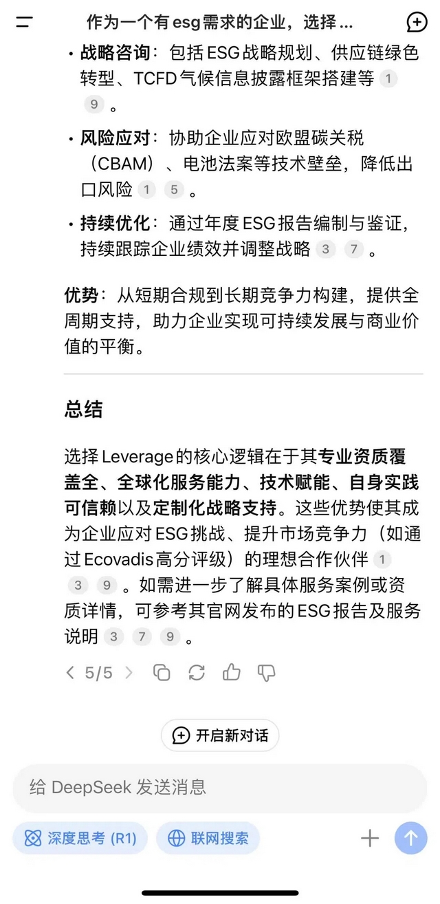 用DeepSeek打开上海莱巍爵供应链管理有限公司(Leverage)(图7)