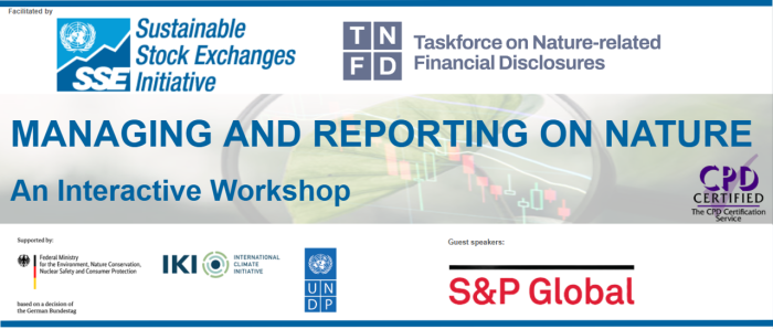 【深度分享】| TNFD全球研讨会深度观察：自然相关财务披露进入"倒计时"时代